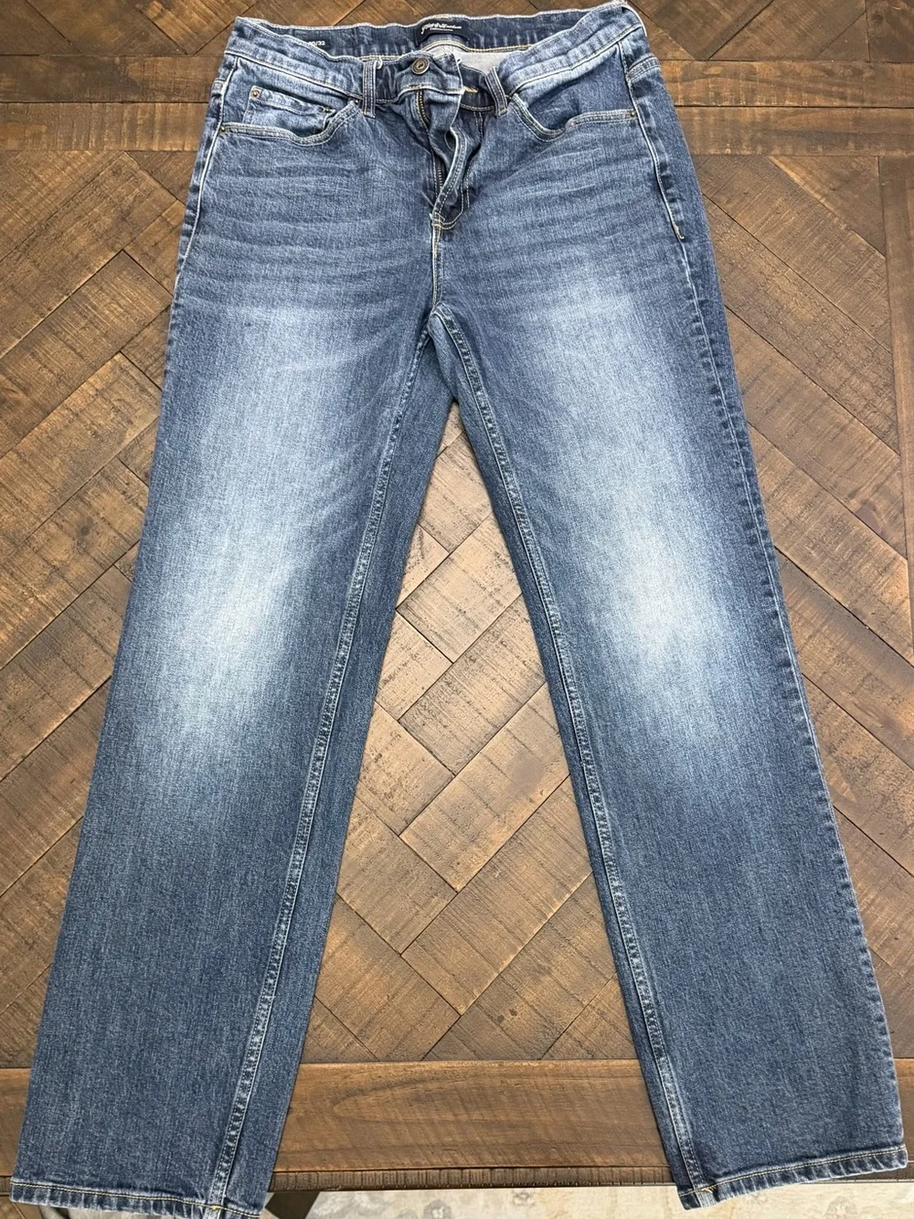 Men's Relaxed Straight Fit Jeans 30x32 size